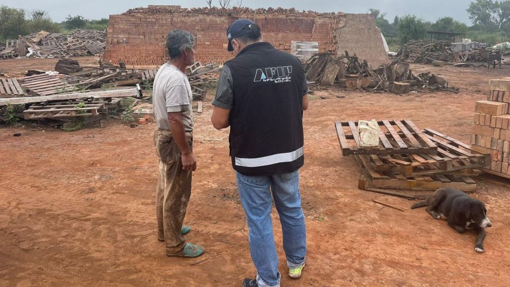 El dueño del predio fue denunciado por el delito de trata de personas con fines de explotación laboral (AFIP).