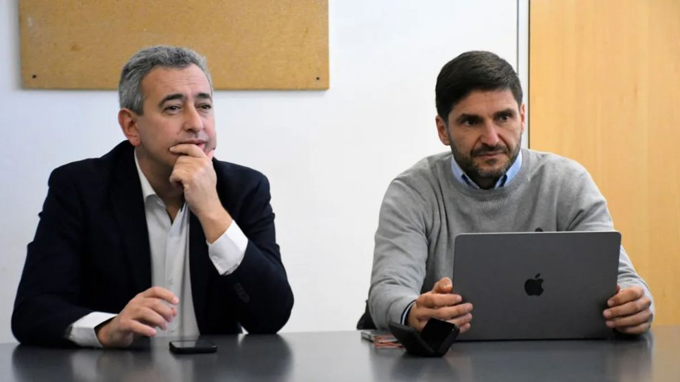 El intendente de Rosario, Pablo Javkin , y el gobernador de Santa Fe,Maximiliano Pullaro, amenazados.s