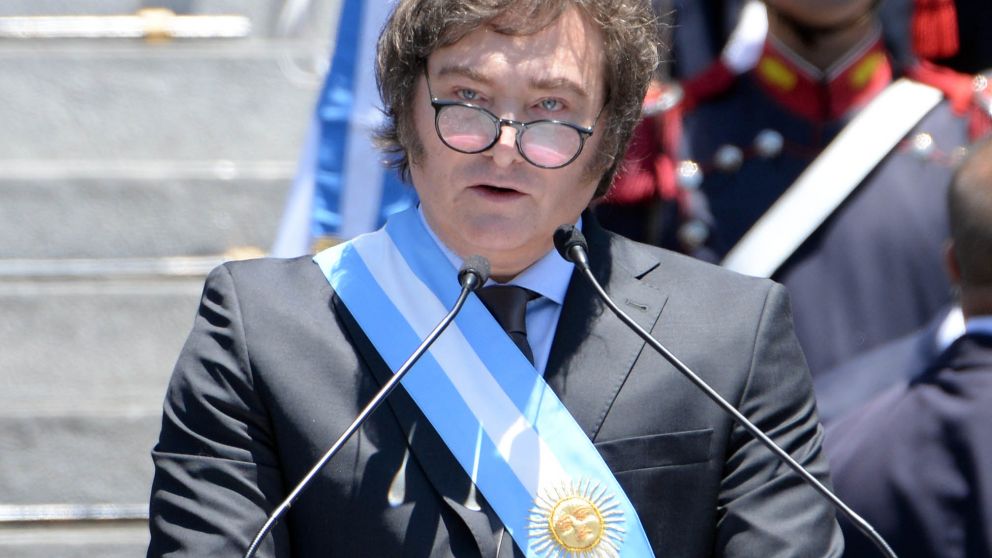 El presidente Javier Milei respondió a las críticas al DNU (Nahuel Ventura).