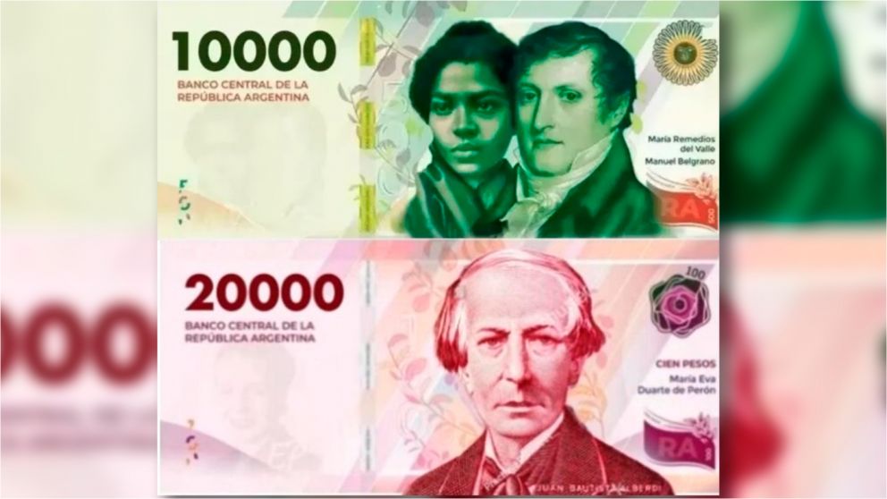 Los nuevos billetes serán los de mayor denominación del país.