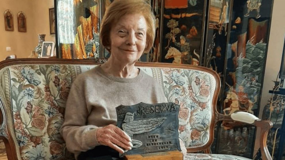 La ex mandataria nacional Isabel Perón fue condecorada con el Premio Hispanidad 2023 (Instagram).