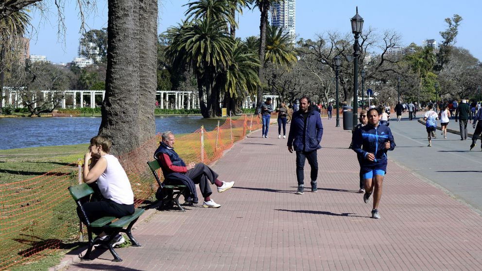 El Servicio Meteorológico Nacional anticipó un día mayormente nublado en CABA (Jonatan Moreno / Crónica / Archivo).