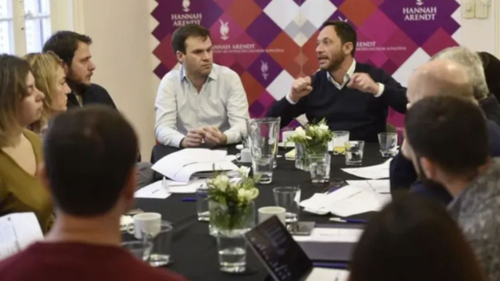 Juan Manuel López y Maximiliano Ferraro, diputados de la Coalición Cívica.