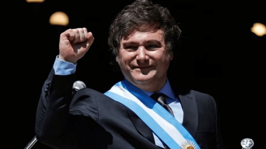 Javier Milei se refirió a la situación del país y habló de la Ley Ómnibus.