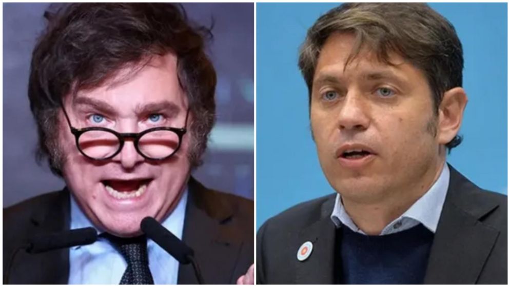 El presidente Javier Milei respaldó la “rebelión fiscal” contra Axel Kicillof.