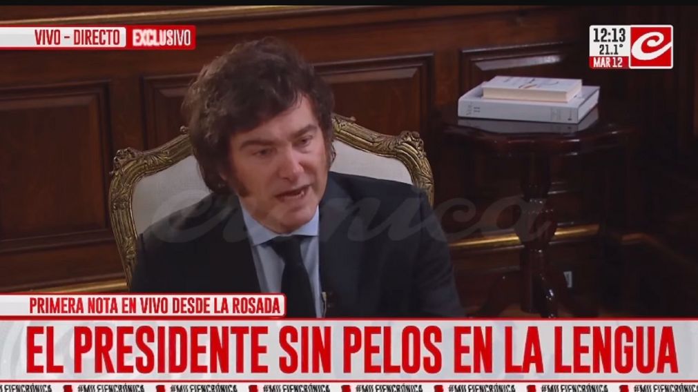 La aclaración de Javier Milei sobre una posible dolarización de la economía argentina.