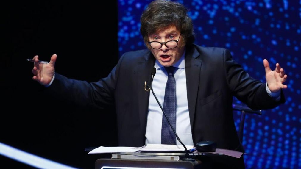 Javier Milei volvió a responsabilizar al socialismo por la violencia narco en Rosario (Archivo).