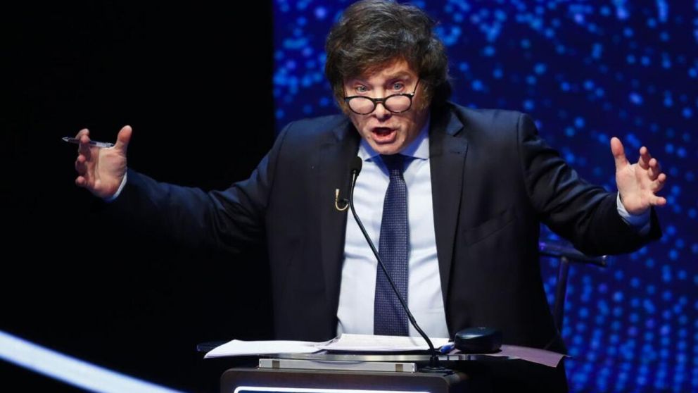 Javier Milei volvió a responsabilizar al socialismo por la violencia narco en Rosario (Archivo).