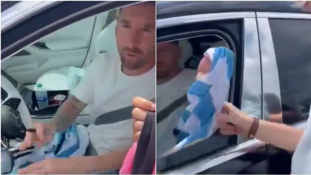 La contundente respuesta de Lionel Messi ante un fanático que le pidió una firma.