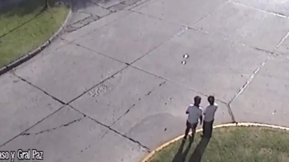 Los niños fuero encontrados a 30 cuadras de la escuela que se escaparon.