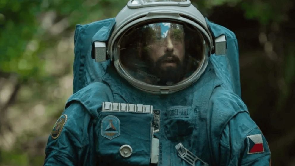 La nueva película de Adam Sandler es la mas vista.