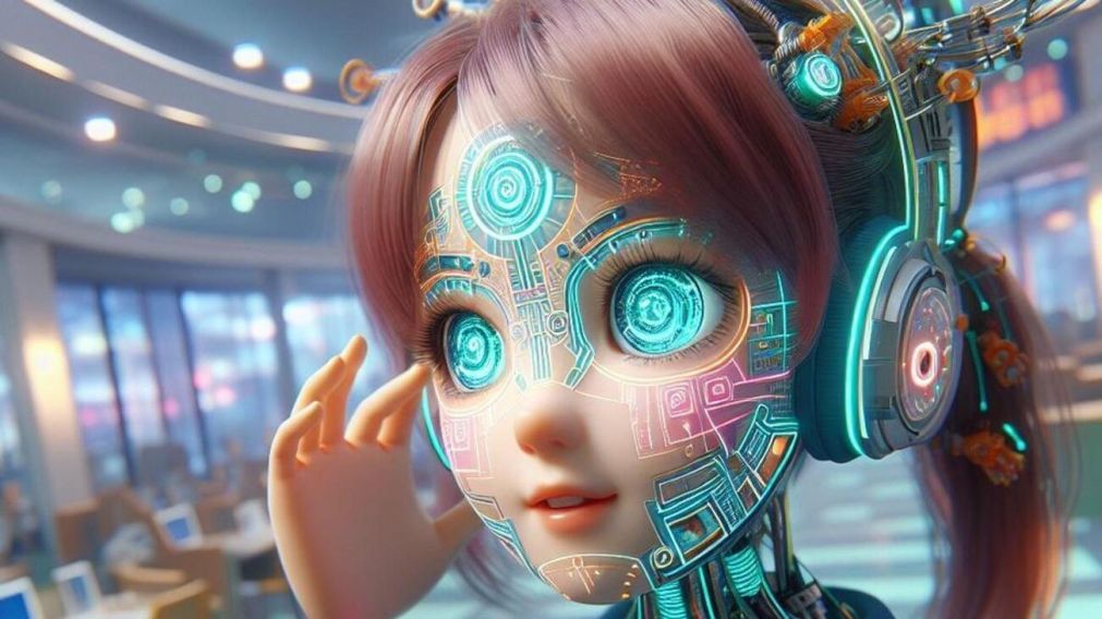 La niña robot tiene varias particularidades "humanas" (Imagen ilustrativa).