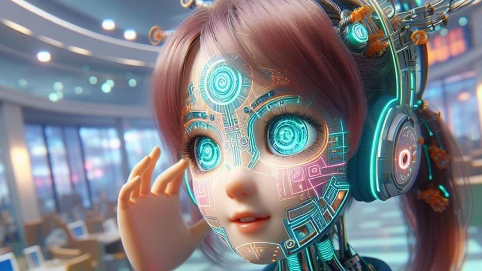 La niña robot tiene varias particularidades "humanas" (Imagen ilustrativa).