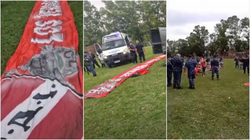 Las autoridades fueron alertadas por un posible choque entre barras.