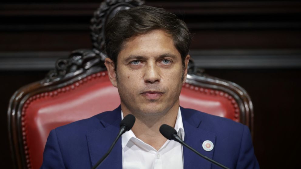 Axel Kicillof dio un discurso en la apertura de sesiones ordinarias.