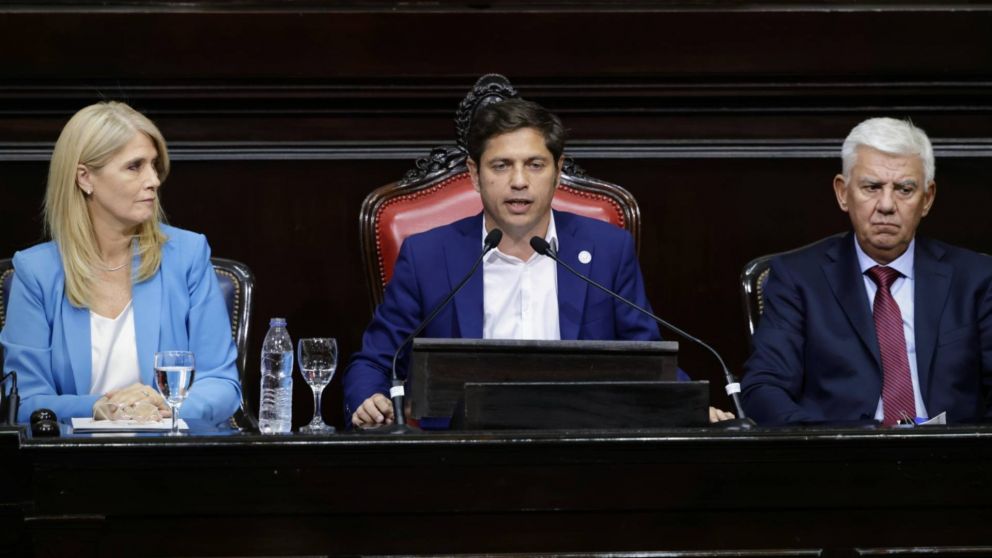 Axel Kicillof realizó la apertura de sesiones ordinarias.