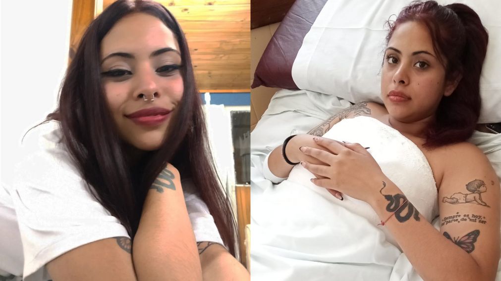 Giulina tiene 22 años y está en el Hospital Argerich.