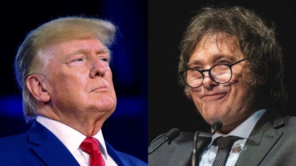 Donald Trump elogió nuevamente a Javier Milei.