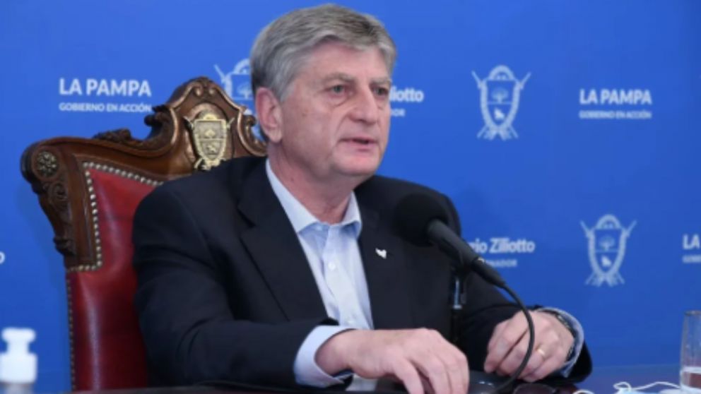 Sergio Ziliotto, gobernador de La Pampa.