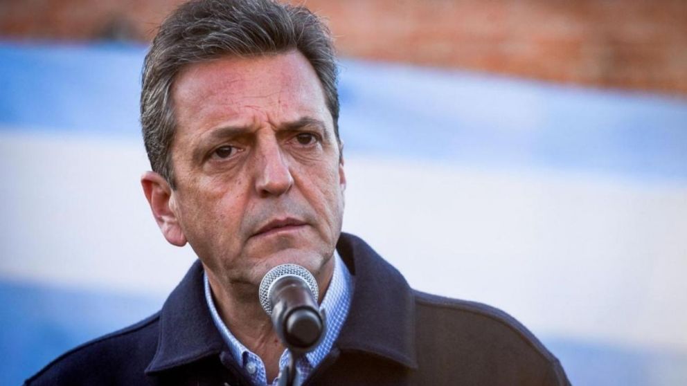 Sergio Massa reaparecerá en la ciudad de Roque Pérez (Archivo).