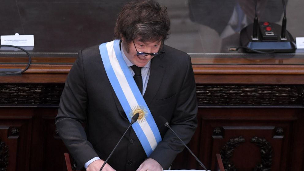 Javier Milei abrió las sesiones ordinarias.