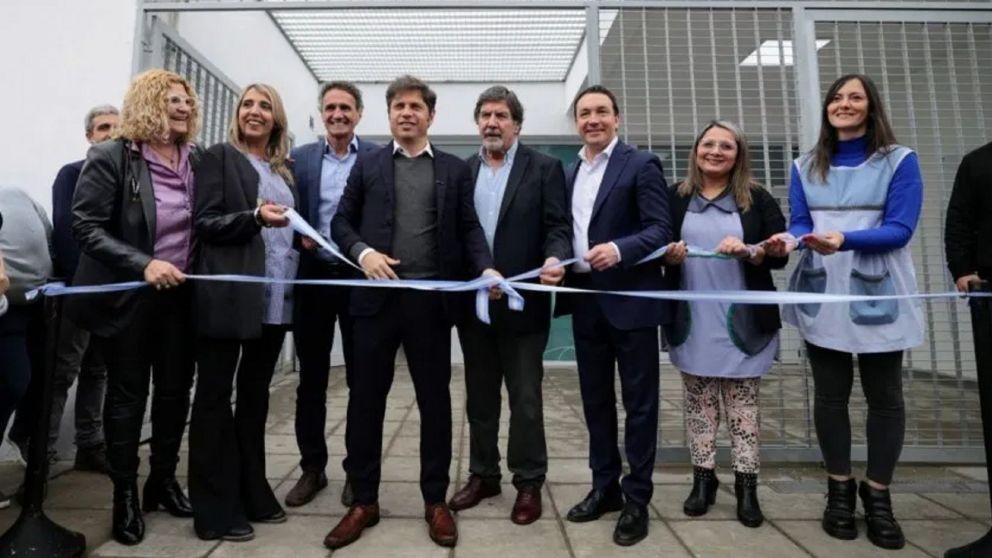 Kicillof abrió ciclo lectivo en Buenos Aires.