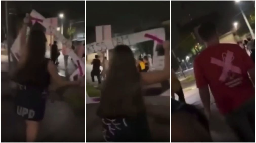 La agresión fue cometida ante decenas de testigos.