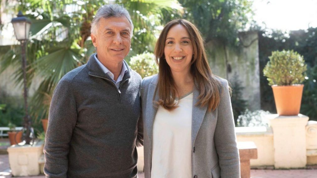 Mauricio Macri junto a María Eugenia Vidal (Archivo).