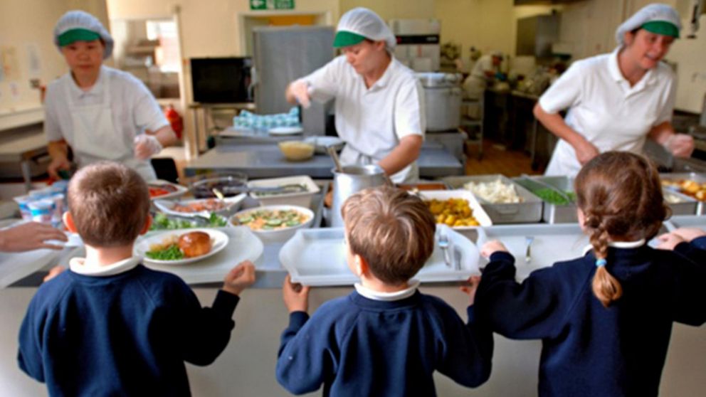 El servicio gastronómico para alumnos de colegios privados trepa hasta $130.000 por mes (Imagen ilustrativa).