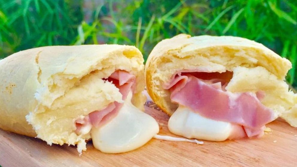 Pan relleno de jamón y queso: una deliciosa preparación que no falla.