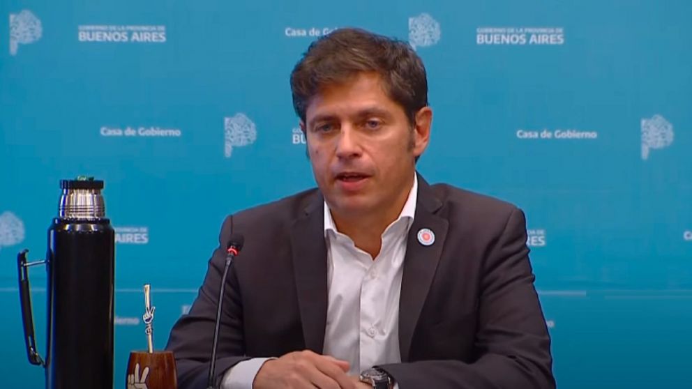 Kicillof habló tras la quita de fondos del Gobierno.