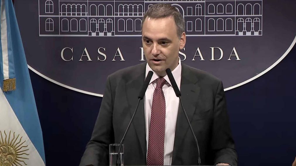 El vocero presidencial, Manuel Adorni (Archivo).