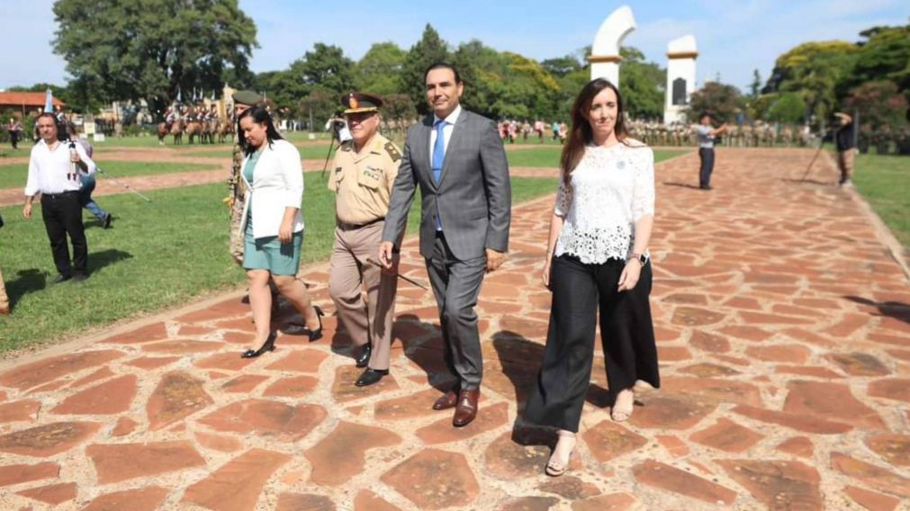 Victoria Villarruel pidió unidad ante los "momentos difíciles" del país.