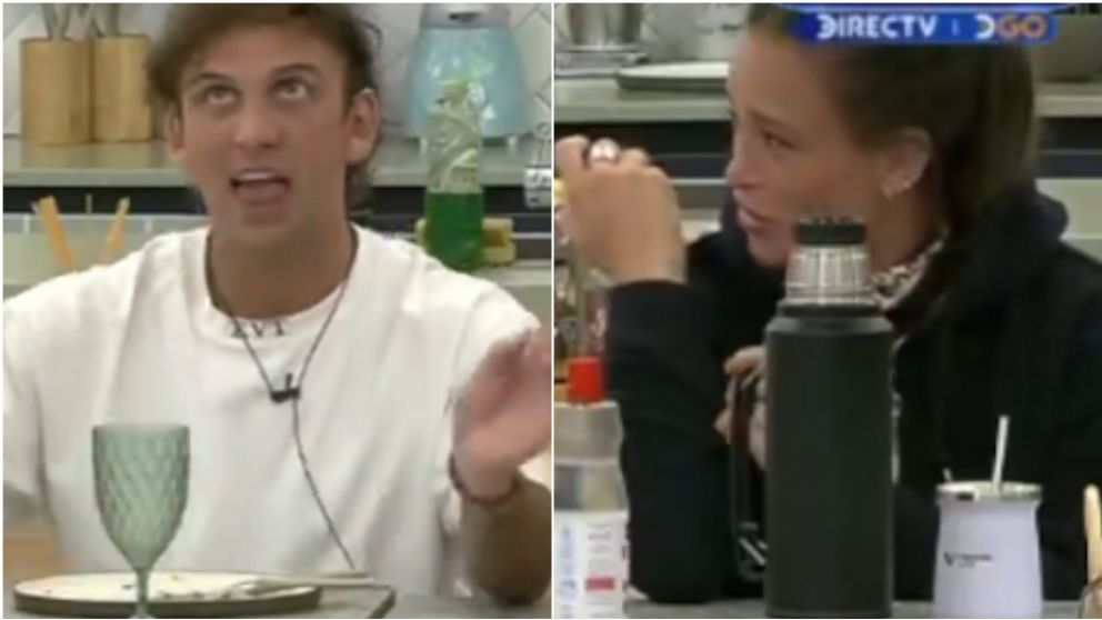 Gran Hermano: Bautista se burló de Agostina y no le dejó pasar una actitud grosera.