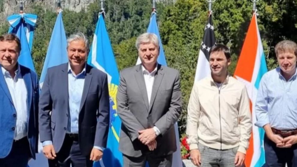 Gobernadores patagónicos se reunieron por zoom.