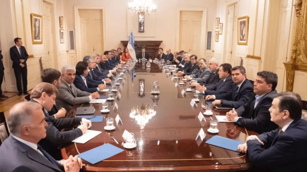 Reunión de Gobernadores con Javier Milei (Archivo).