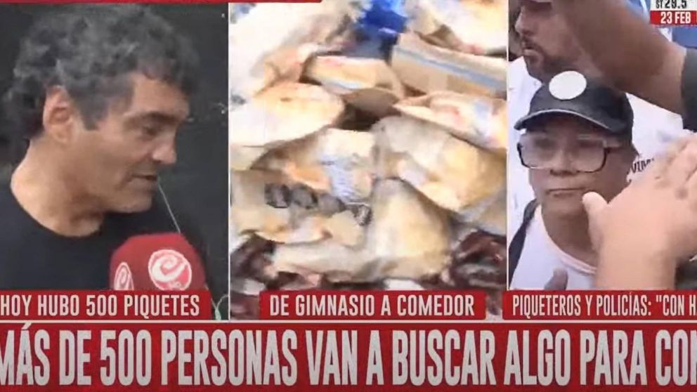 Locomotora Castro en Crónica HD, de gimnasio de boxeo o comedor comunitario: "Cada vez viene más gente".