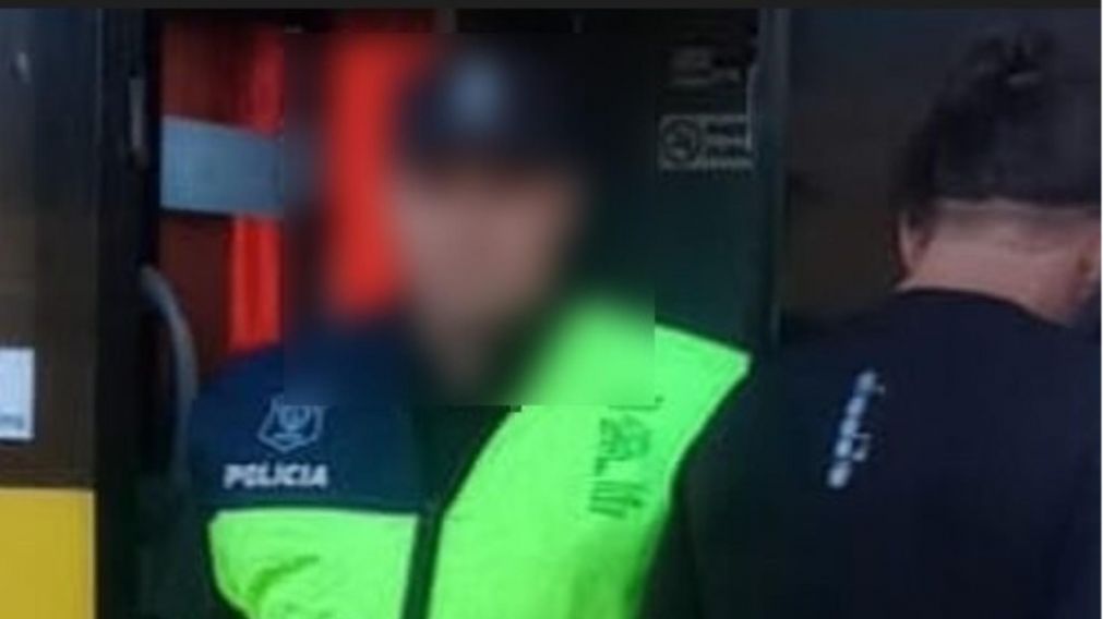 Este es el sujeto que fue apresado por las autoridades.