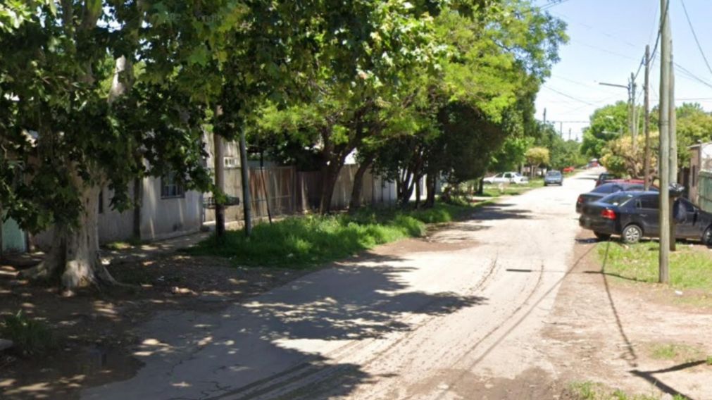 En este barrio ocurri� el fatal intento de asalto (Google Street View).