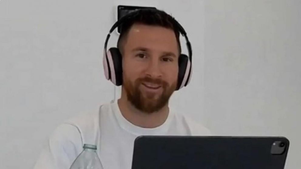 Lionel Messi tiene su Playlist para escuchar en su casa o antes de los partidos (Archivo).