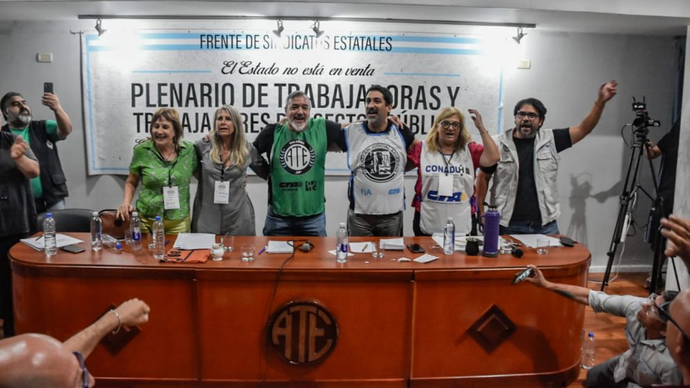 El gremio confirm� la jornada de protesta luego de una reuni�n de delegados.