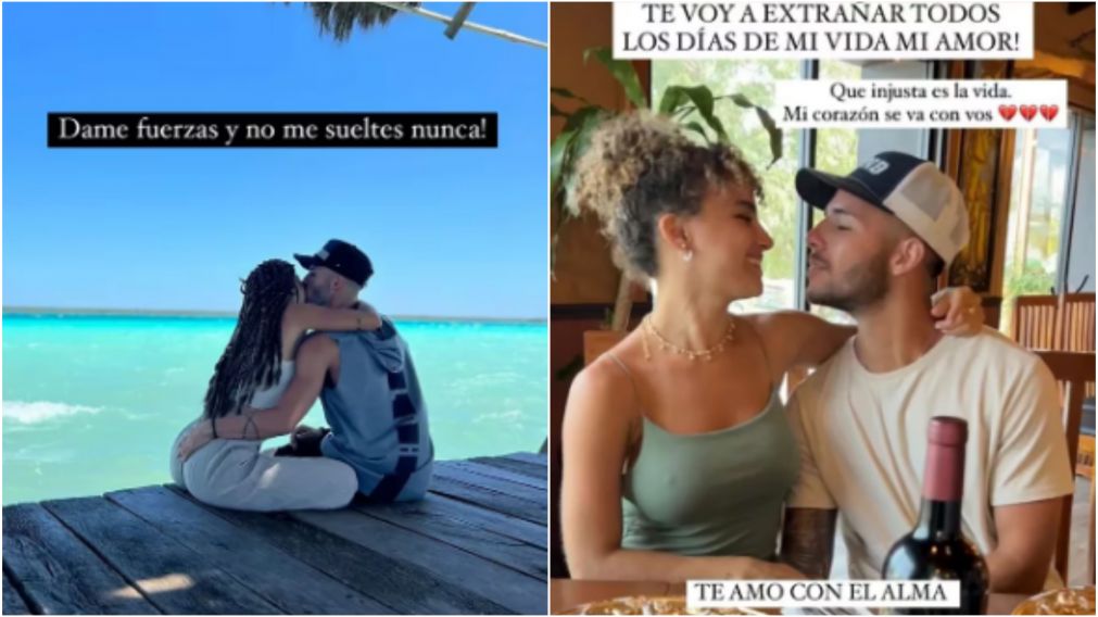 Sentido mensaje de la joven para despedirse de su novio fallecido.