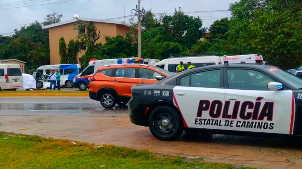 Tragedia en Playa del Cármen: cinco argentinos murieron en un accidente de tránsito y otros dos están heridos.