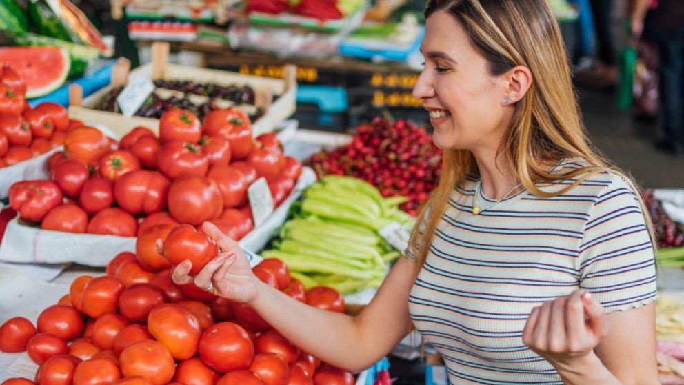 Hay importantes descuentos en verdulerías por la Cuenta DNI (Imagen ilustrativa).