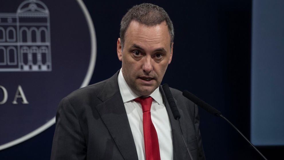 El vocero presidencial, Manuel Adorni (T�lam).