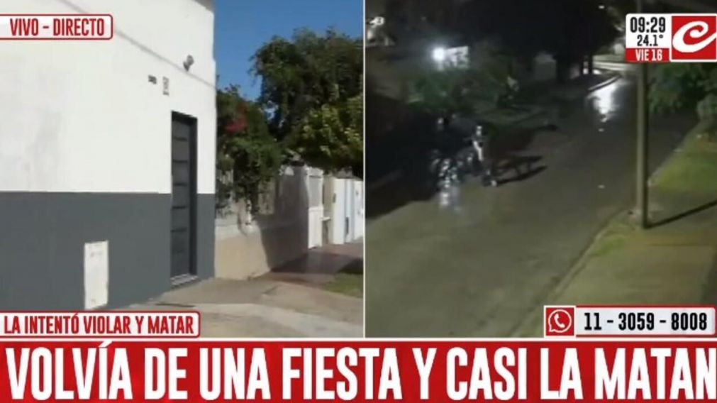 El acusado de violación en Quilmes fue identificado por la policía (Crónica HD).
