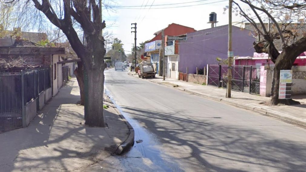 Acá, en este vecindario, se produjo el accidente en el que fueron arrollados los ciclistas.