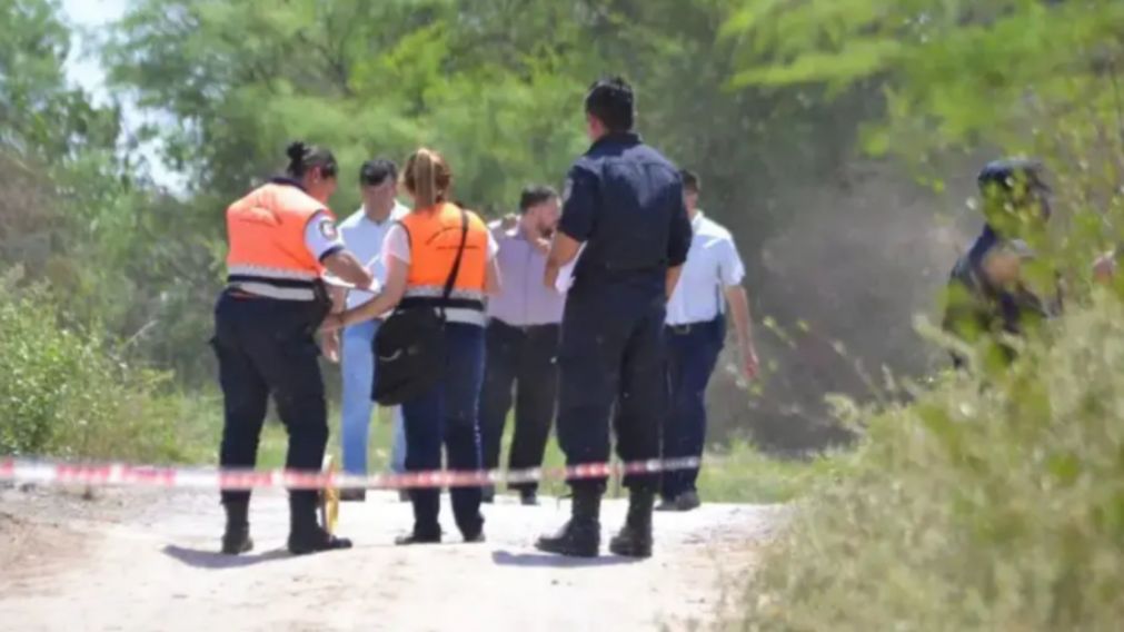 Tratan de determinar de quien era el pie encontrado (Foto Nuevo Diario)