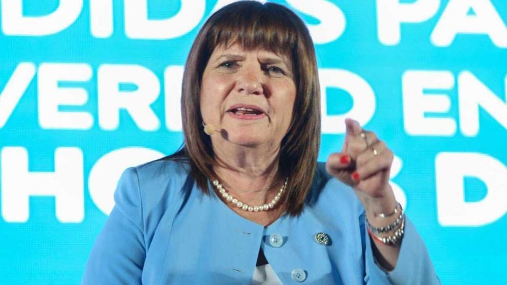 La ministra de Seguridad, Patricia Bullrich (Archivo).