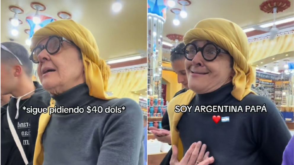 Una argentina mencionó a Lionel Messi y consiguió un gran descuento en una tienda en Egipto (Imagen captura vídeo).